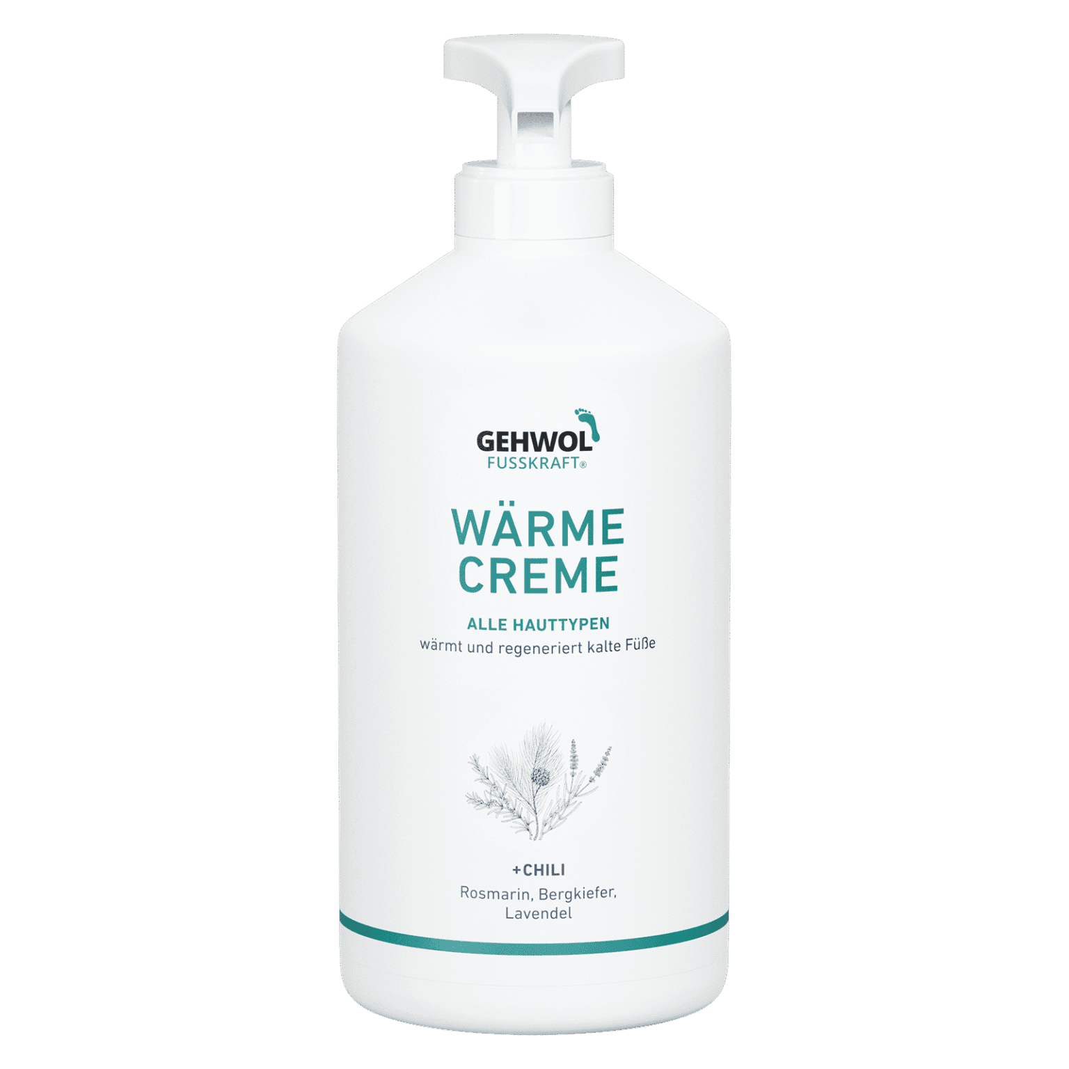 Gehwol Fusskraft Warming Cream (RED) šildomasis kojų kremas
