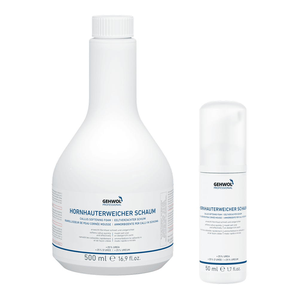 Gehwol Professional Callus Softner 25% Urea odą minkštinančios putos